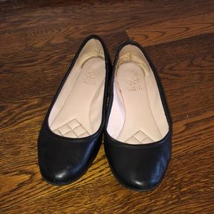 Vince Camuto black flats